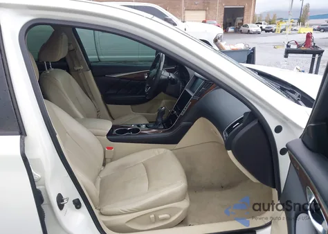 2014 Infiniti Q50 Premium from USA, damaged, VIN JN1BV7AP4EM684438